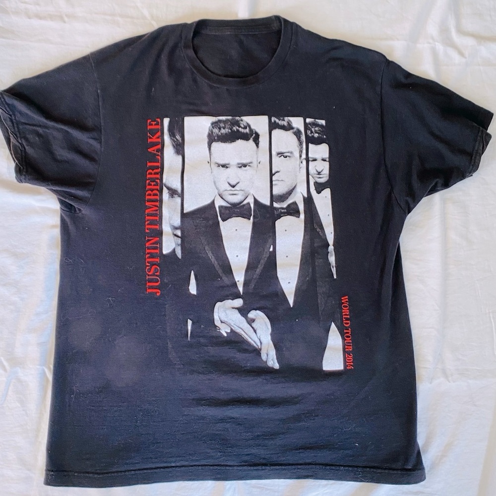 Justin Timberlake 2014 World Tour T-shirt